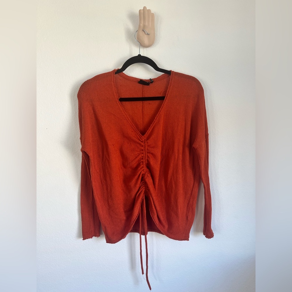 Orange Harvest Knitted long sleeve 🧶
